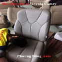 Bọc ghế da thật công nghiệp xe Toyota Camry 3.5